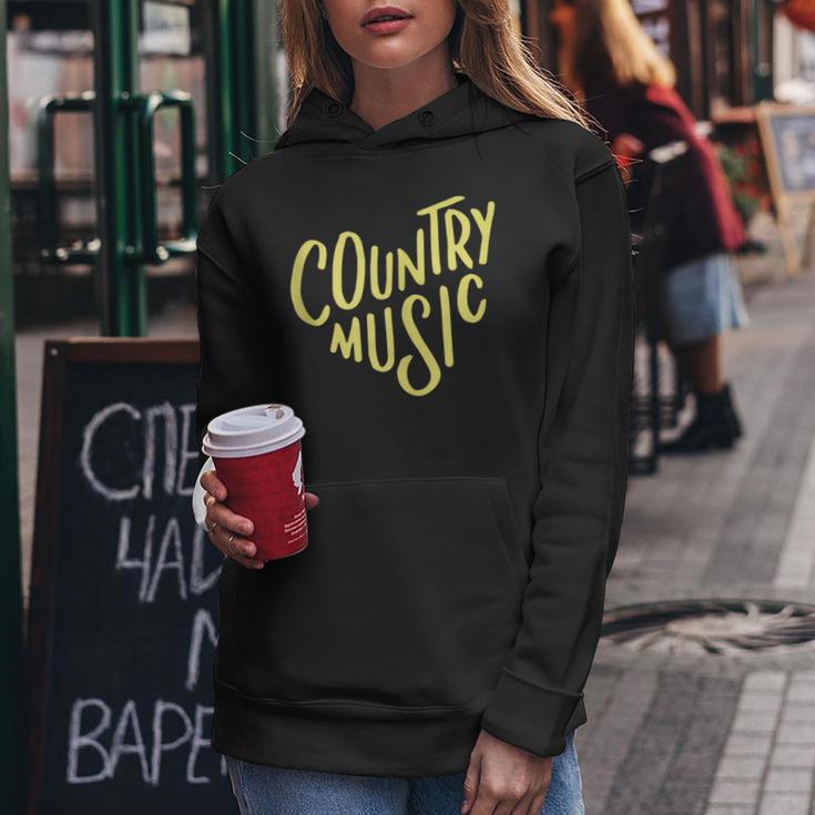 I Love Country Music Boho Music Lovers For Men Women Hoodie Unique Gifts