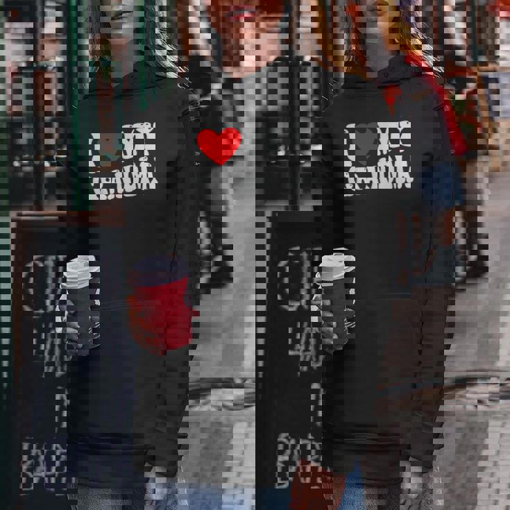 I Love My Grandma I Heart My Grandma Women Hoodie Unique Gifts I Love My Grandma I Heart My Grandma Women Hoodie Unique Gifts