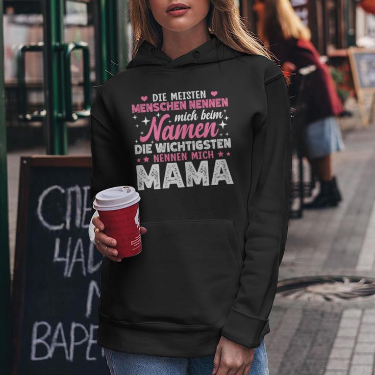 Lustiges Die Wichtigsten Nennen Mich Mama Muttertag Kapuzenpullover für Damen Lustige Geschenke