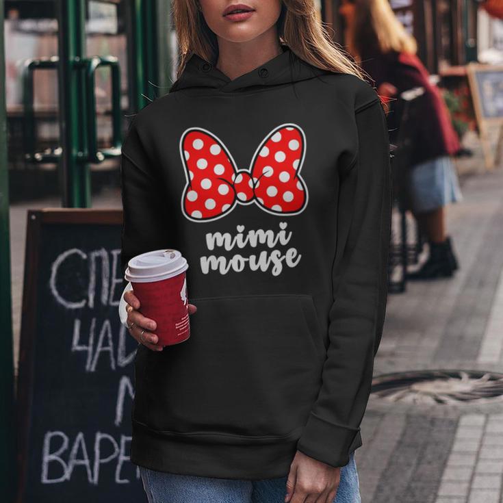 Mimi Mouse Family Vacation Bow Women Hoodie Unique Gifts