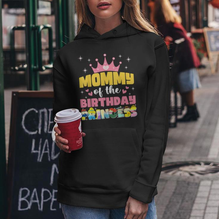 Mommy Mom And Dad Of The Birthday Princess Girl Family Women Hoodie Unique Gifts