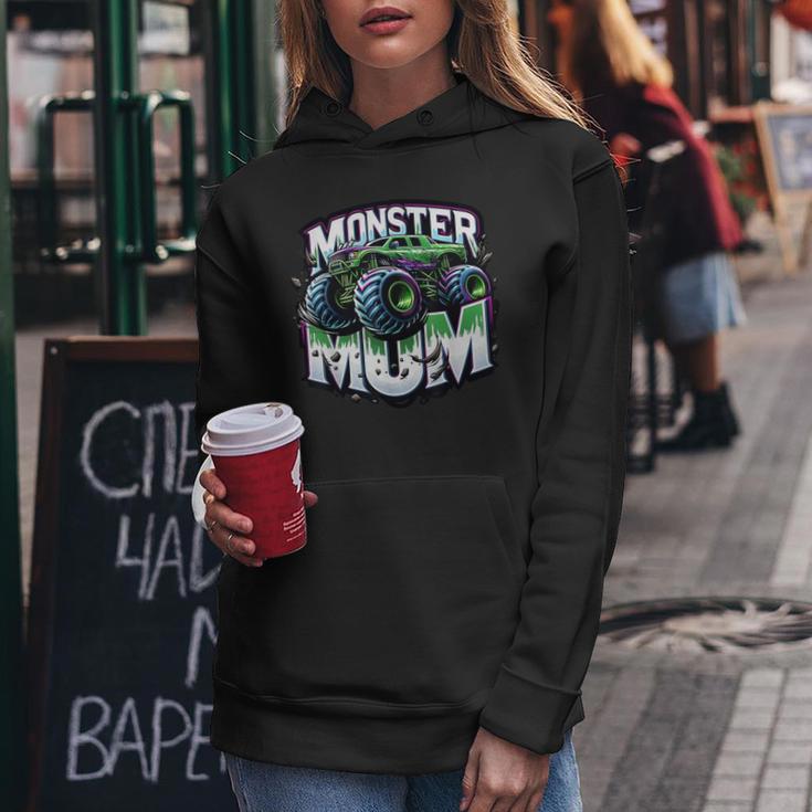 Monster Truck Race Racer Driver Mom Mother's Day Women Hoodie Unique Gifts