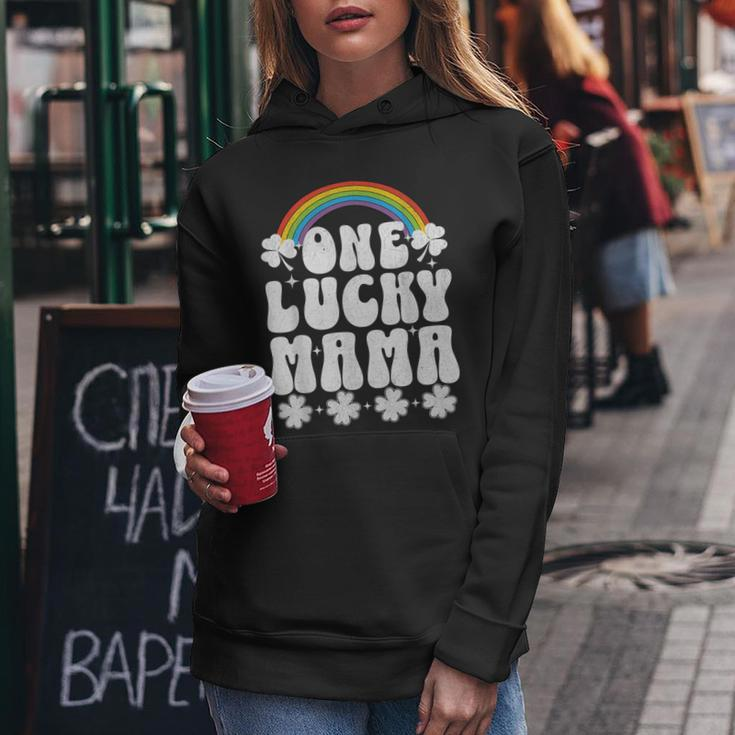 One Lucky Mama St Patrick's Day Lucky Mom Mother Women Hoodie Unique Gifts