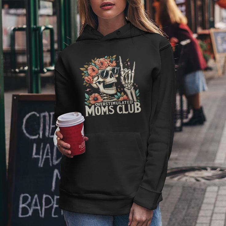 Overstimulated Moms Club Happy Mother's Day Mom Trendy Words Women Hoodie Unique Gifts