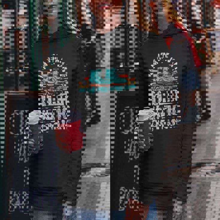 Patines Patines Patinador Mama Patinaje Mama Sudadera con capucha para mujer Regalos divertidos