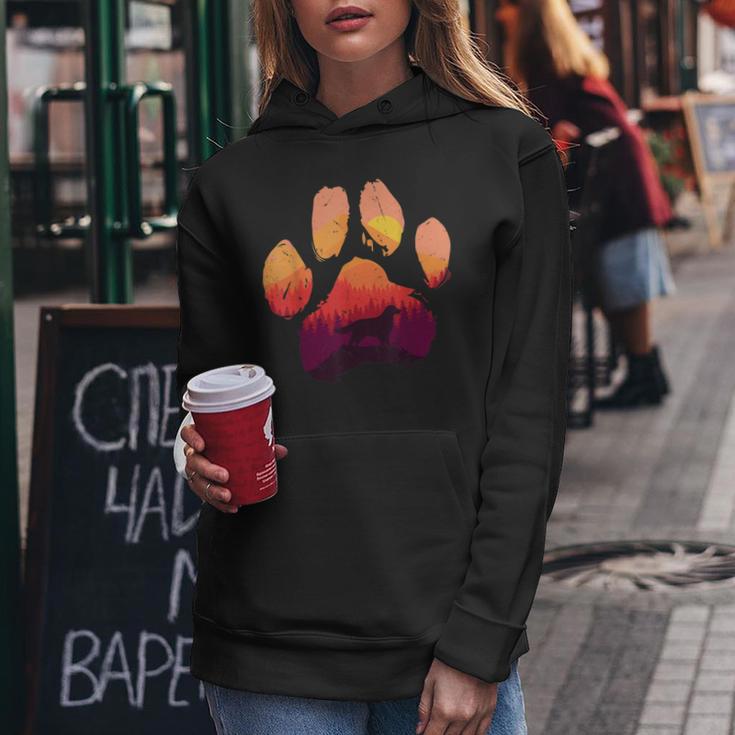 Paw Golden Retriever Corgi Hund Mama Papa Herren Damen Kapuzenpullover für Damen Lustige Geschenke