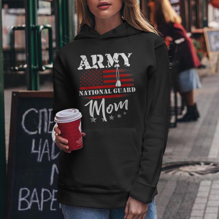 Proud Army National Guard Mom Us Flag Us Military Women Women Hoodie Unique Gifts