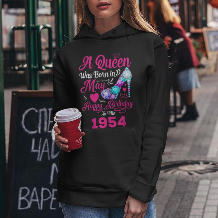 Queen Was Born In May 1954 Girl 67 Years Birthday Women Hoodie Unique Gifts