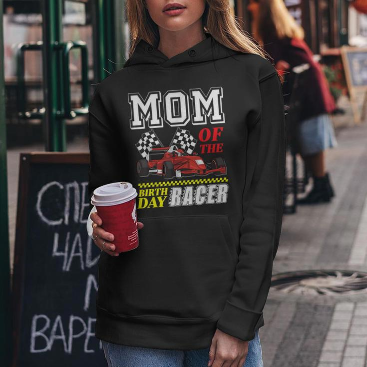 Race Car Party Mom Of The Birthday Racer Racing Theme Family Women Hoodie Unique Gifts