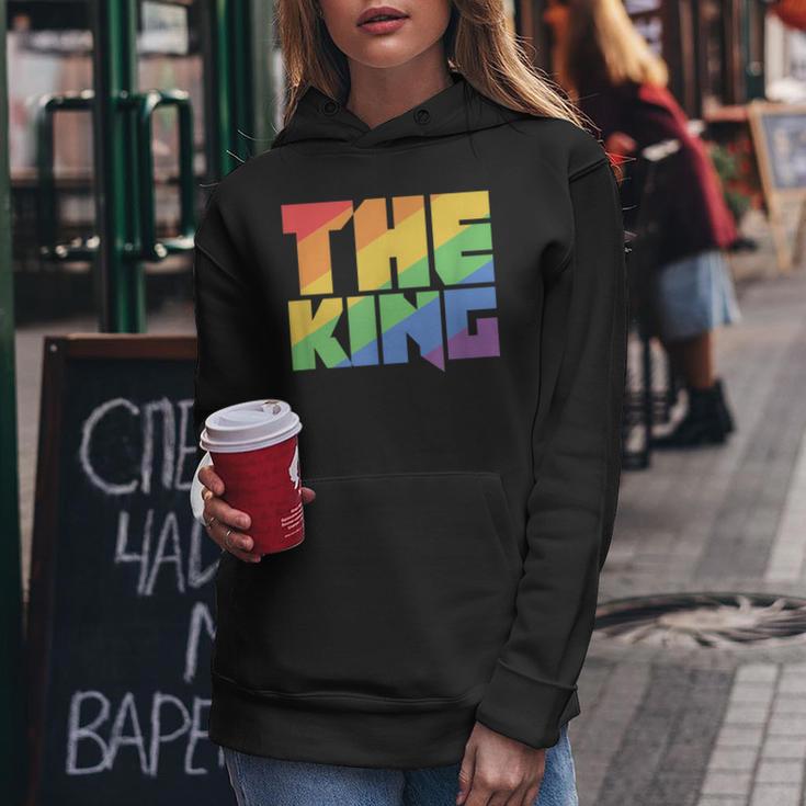 Rainbow Lgbtq Drag King Women Hoodie Unique Gifts