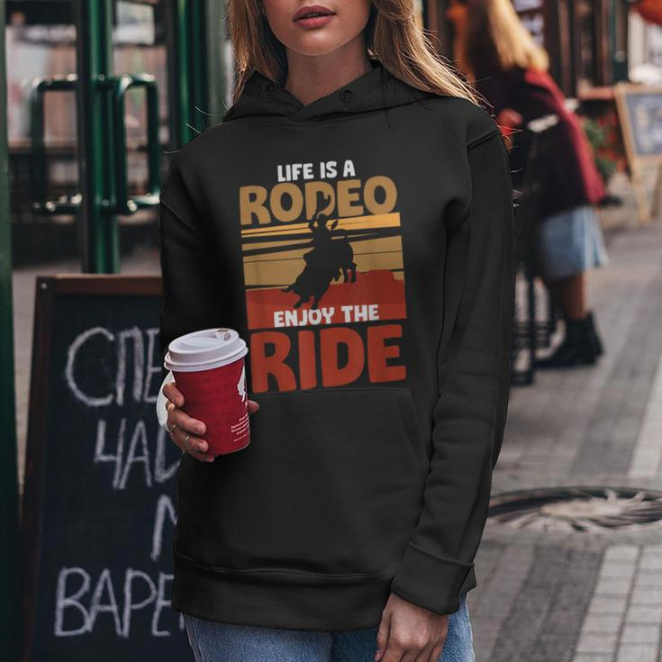 Rodeo Bull Riding Horse Rider Cowboy Cowgirl Western Howdy Women Hoodie Unique Gifts