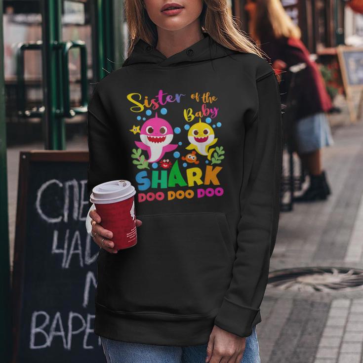 Sister Of The Shark Birthday Family Matching Birthday Women Hoodie Unique Gifts