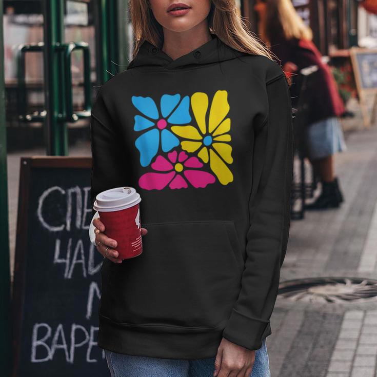 Subtle Pansexual Flower Floral Pan Pride Month Lgbtq Plant Women Hoodie Unique Gifts