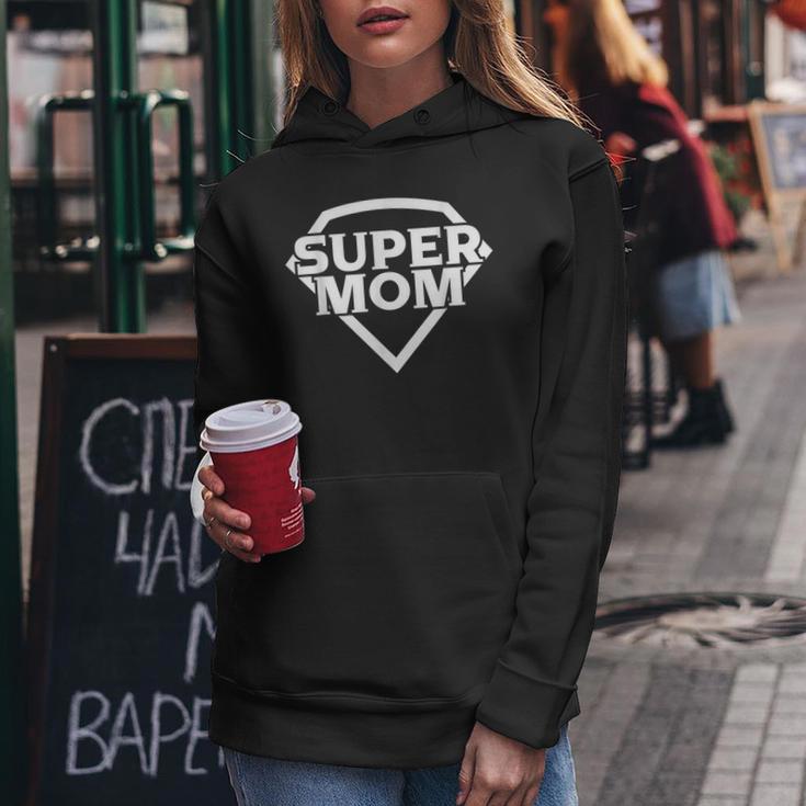 Super Mama Starke Frauen Beste Mama Superfrau Beste Mama Aller Zeiten Kapuzenpullover für Damen Lustige Geschenke