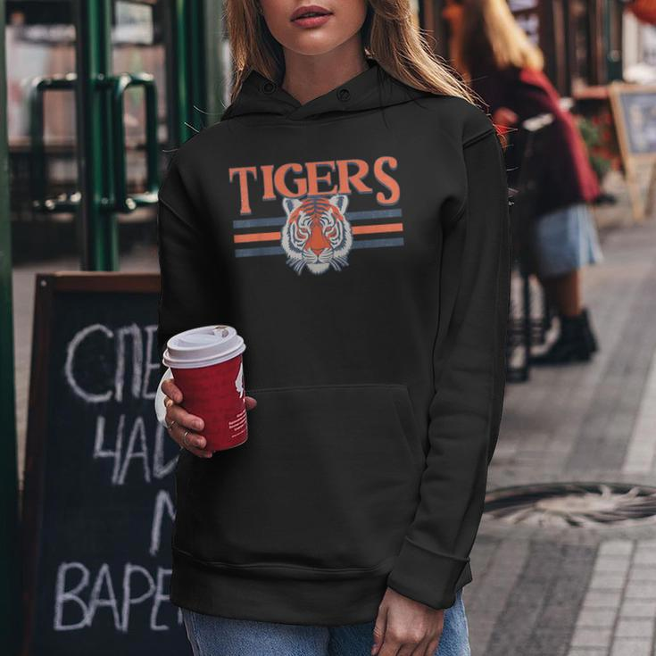 Tigers Vintage Sports Name Girls Women Hoodie Unique Gifts