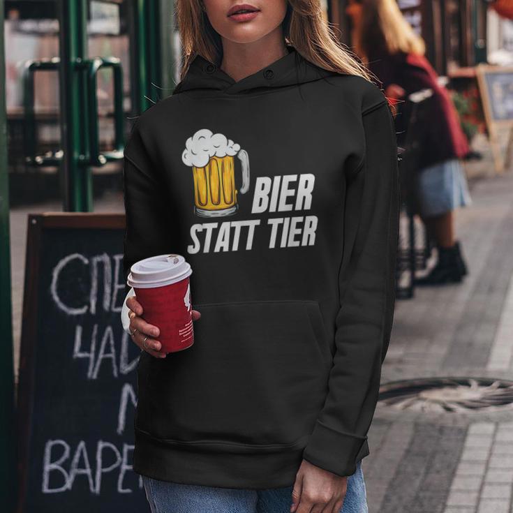 Veganeganegan Beer Instead Of Animal Kapuzenpullover für Damen Lustige Geschenke