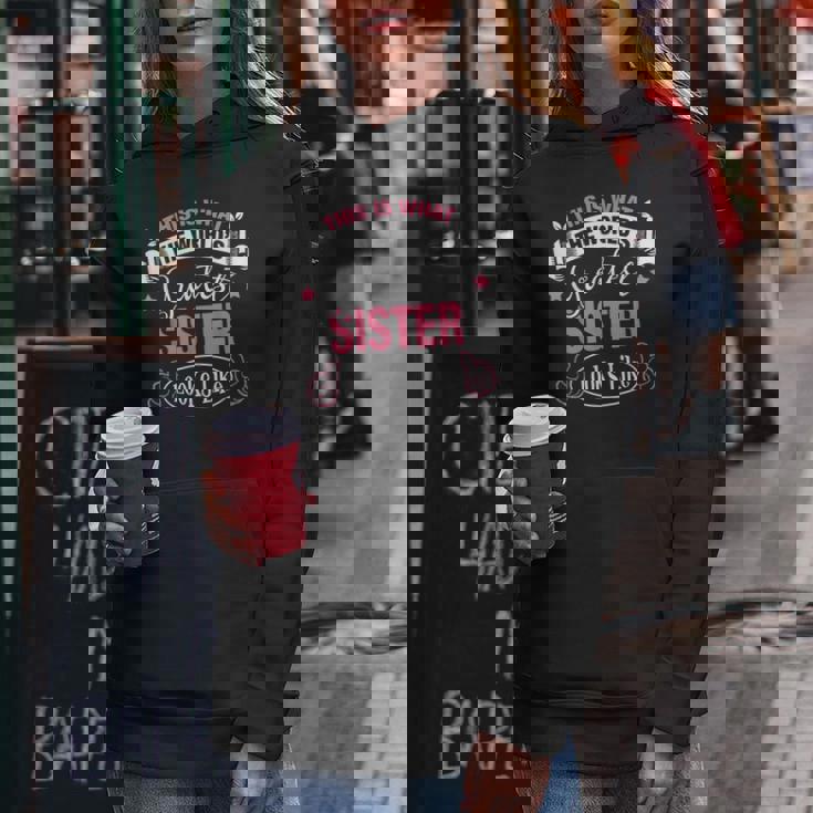 What World's Greatest Sister Looks Like Christmas Women Hoodie Unique Gifts