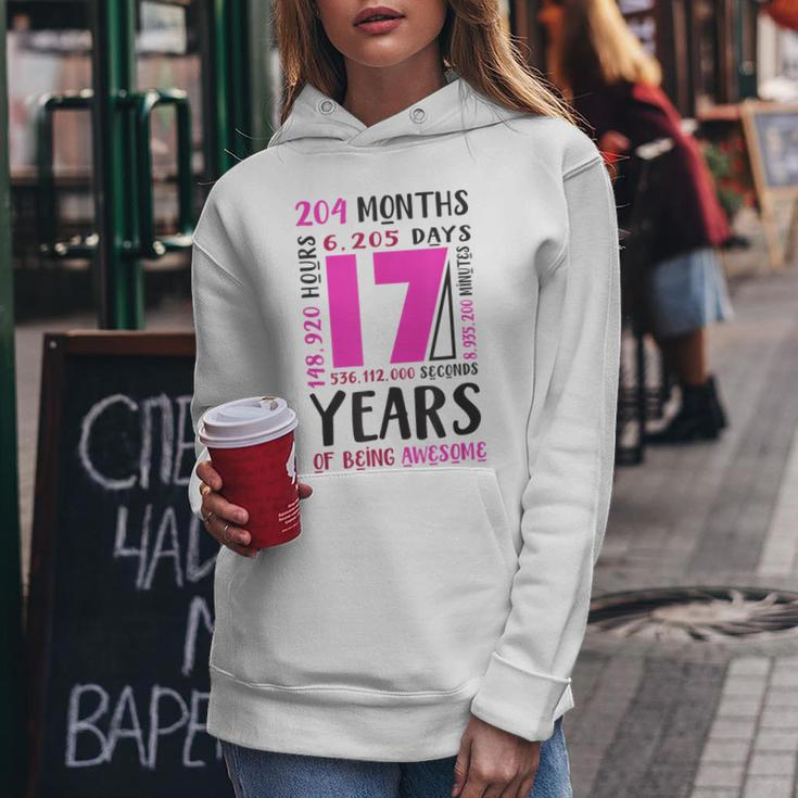 17Th Birthday Girls 17 Year Old Daughter Niece Women Hoodie Funny Gifts