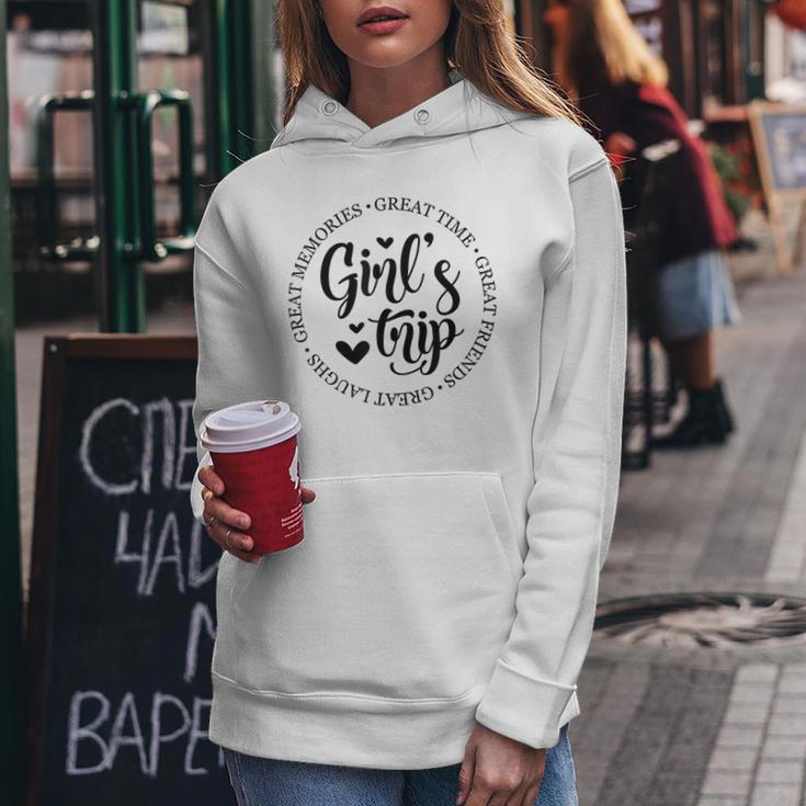 Girl's Trip 2023 Tolle Zeiten Tolle Erinnerungen Tolles Lachen Kapuzenpullover für Damen Lustige Geschenke