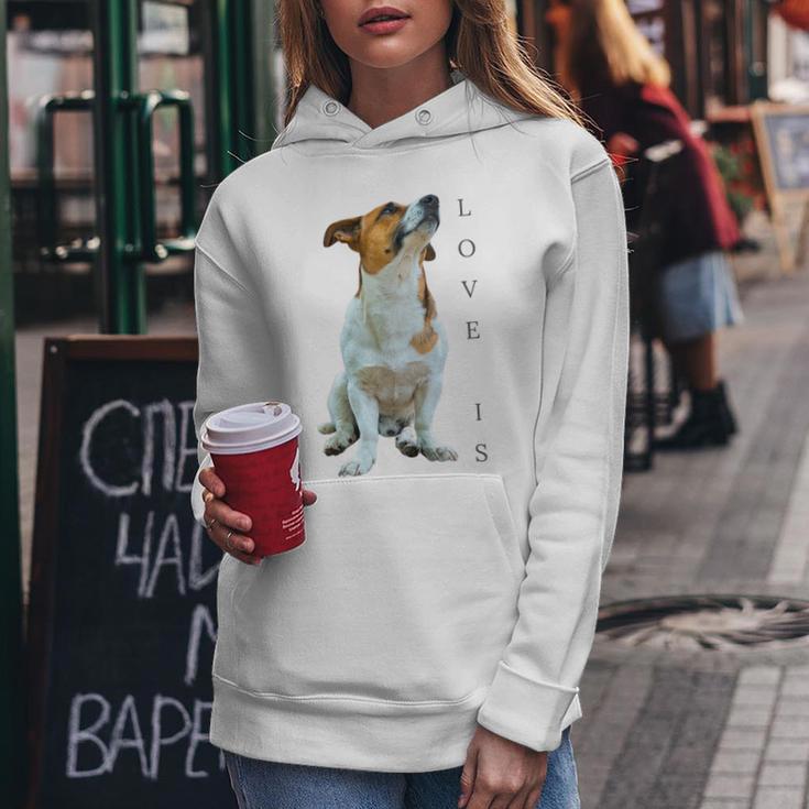 Jack Russell Terrier Mama Papa Damen Herren Kinder Liebe Hund Kapuzenpullover für Damen Lustige Geschenke