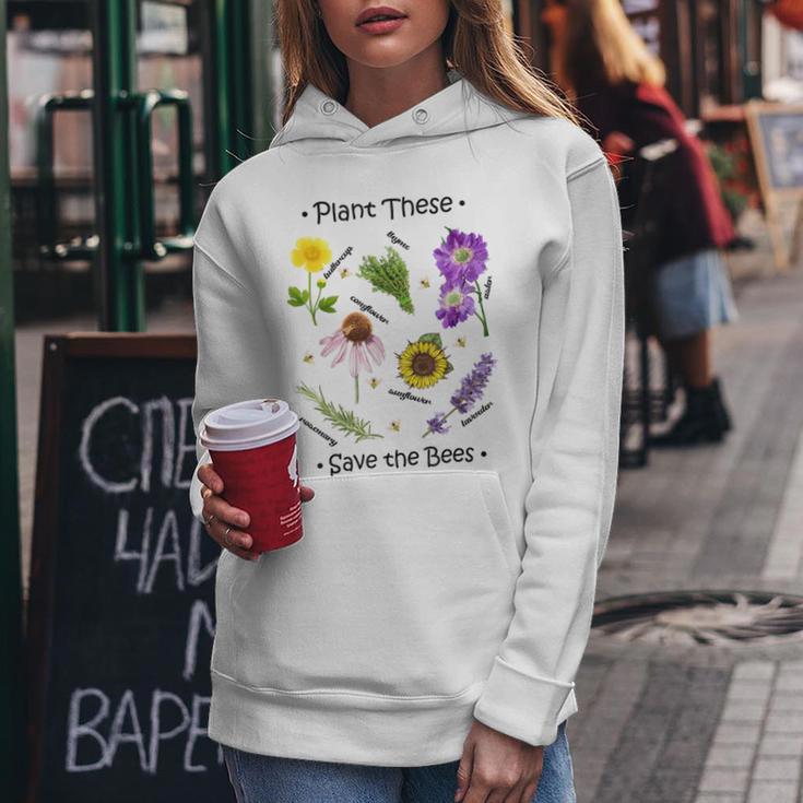 Plant These Save The Bees Bee Women Hoodie Unique Gifts