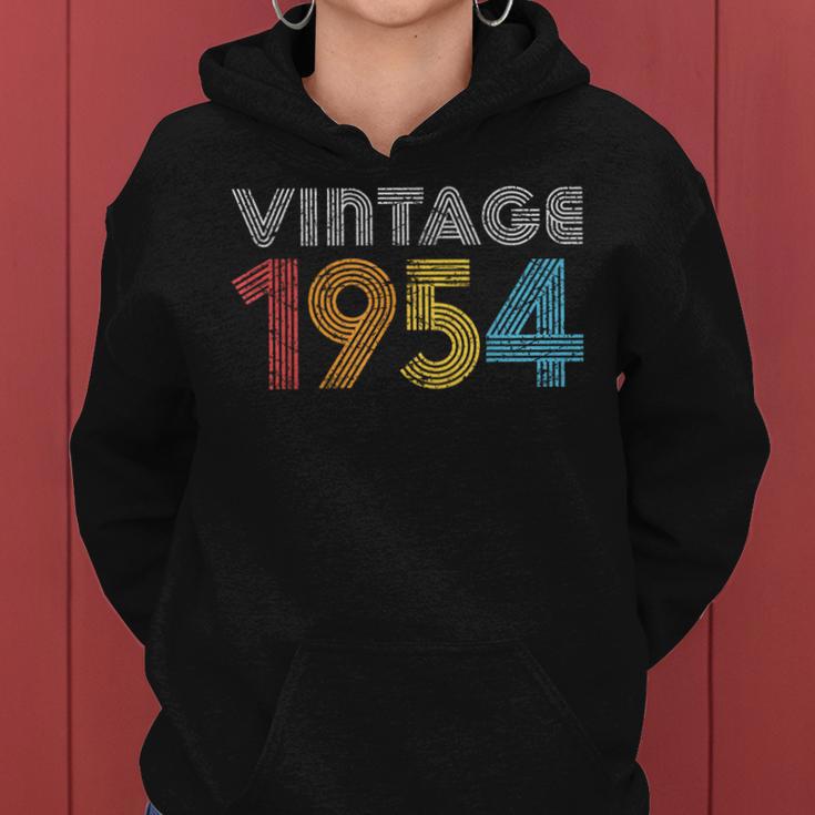 1954 Vintage 1954 For Made Born In 1954 Women Hoodie