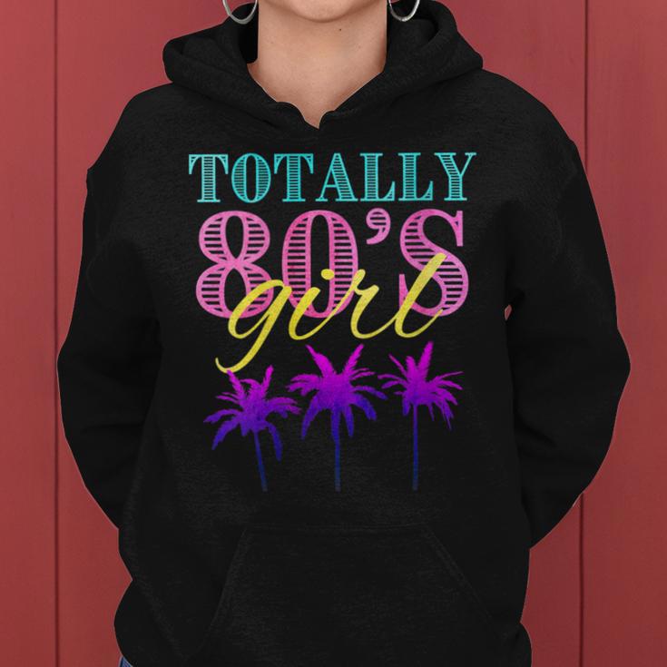 80'S Girl Birthday Party Costume Retro Vintage Women Women Hoodie