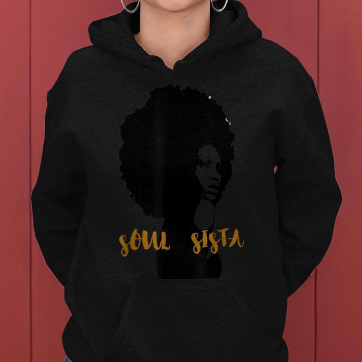 Afrocentric Soul Sista Natural Hair Love Black Women Women Hoodie