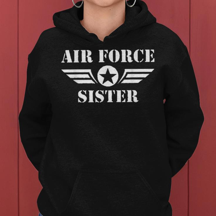 Air Force Sister Proud Air Force Sister Women Hoodie