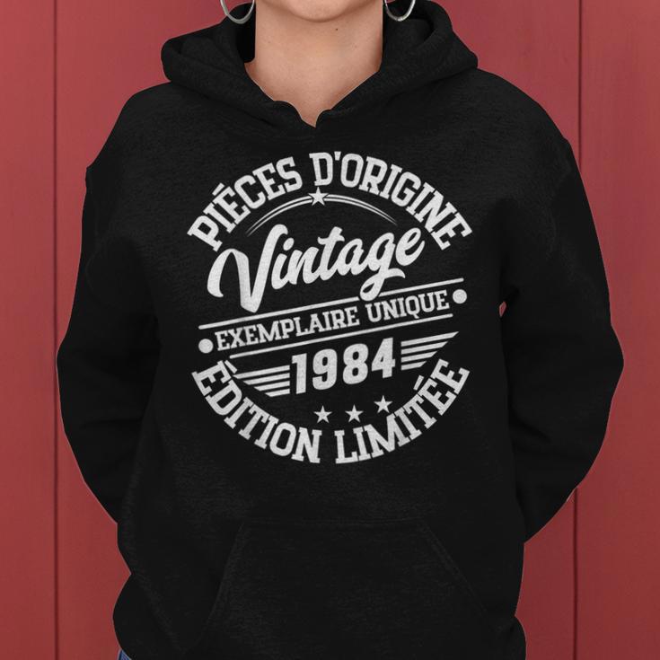 Anniversaire 40 Ans Homme Humour 1984 Sweat à capuche femme | Cadeauxyz