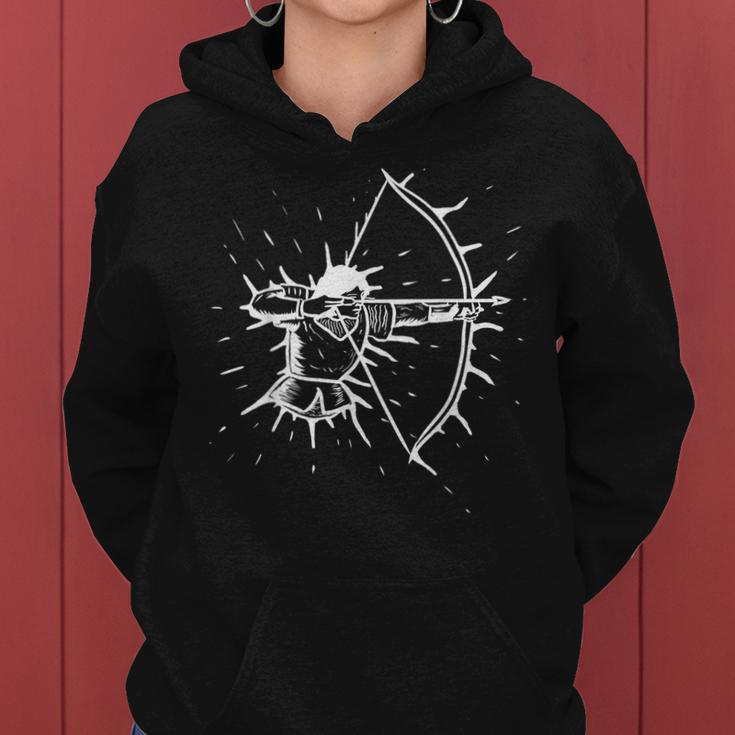 Archery For Boys Vintage Arrow Women Hoodie