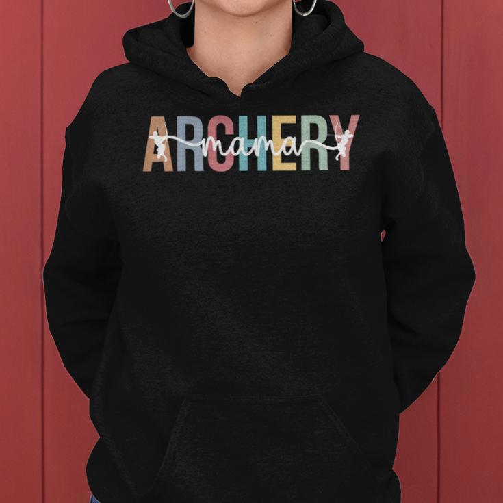 Archery Mama Proud Archery Mom Of An Archer Mother Women Hoodie