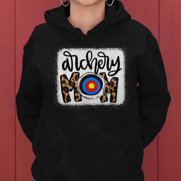 Archery Mom Leopard Archery Mama Women Hoodie
