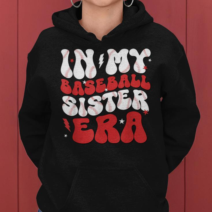Baseball Sister For Girls Women Hoodie