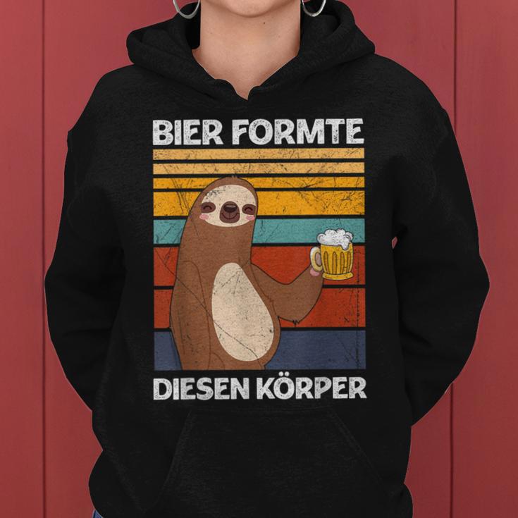 Beer Formte Diesen Körper Beer Drinker Beer Lovers Saying Kapuzenpullover für Damen