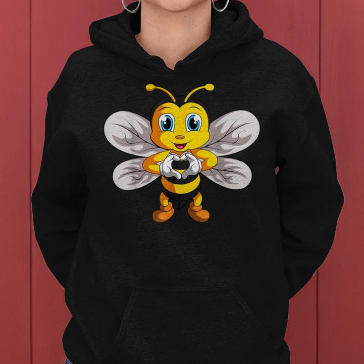 Bees Children's Women's Girls' Bee Kapuzenpullover für Damen