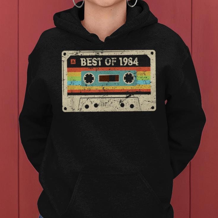 Best 1984 Vintage 40 Year Old Bday 40Th Birthday Women Hoodie