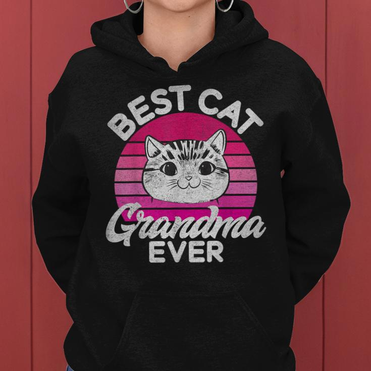 Best Cat Grandma Ever Cat Grandma Women Hoodie