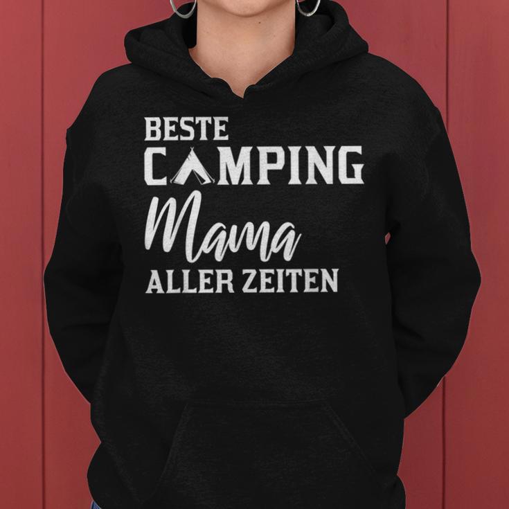 Beste Camping Mama Aller Zeiten Campen Kapuzenpullover für Damen