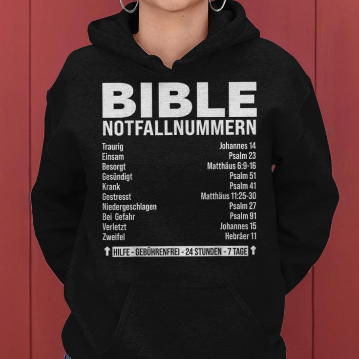 Bible Jesus God Church Christian Christian Kapuzenpullover für Damen