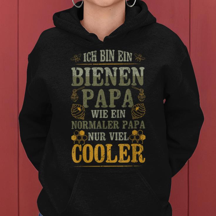 Bienen Papa Beekeeper Kapuzenpullover für Damen