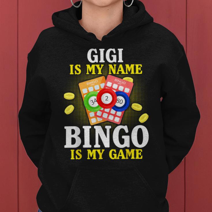 Bingo Gigi Is My Name Christmas Xmas Women Hoodie