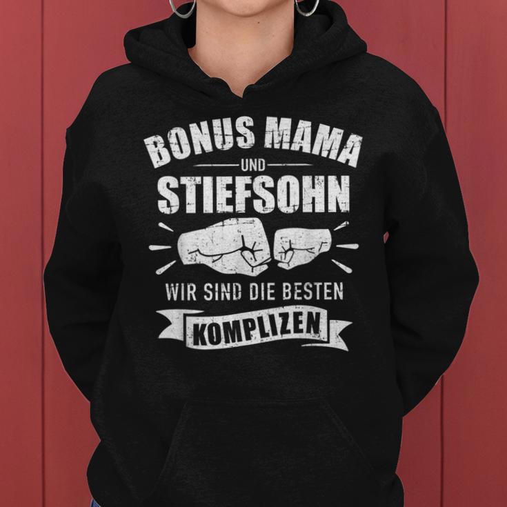 Bonus Mama Und Stiefsohn Beste Komplizen Saying Kapuzenpullover für Damen