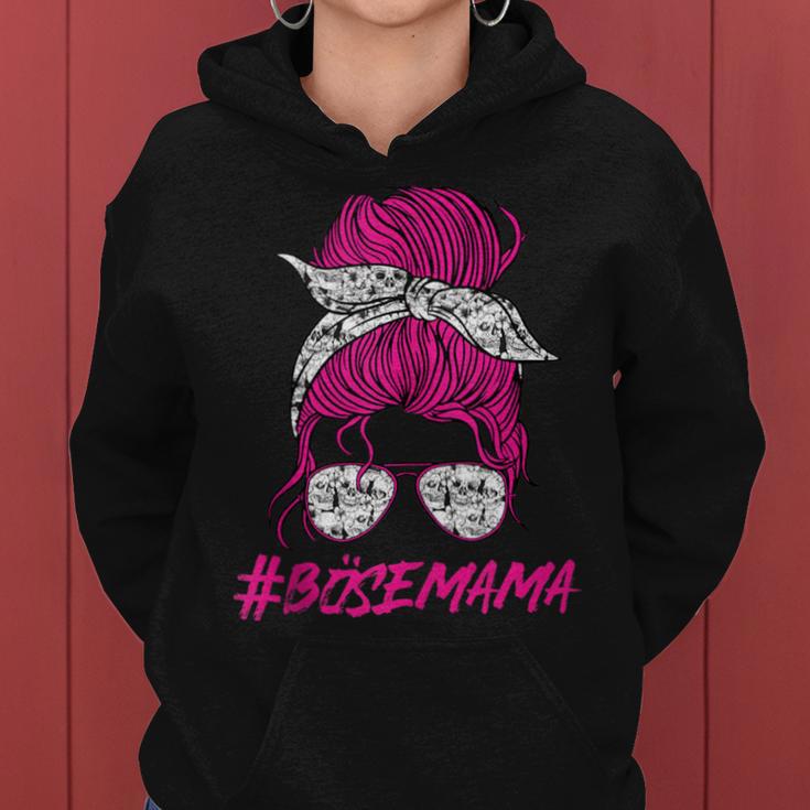 Böse Alte Frau Mama Totenkopf Kapuzenpullover für Damen