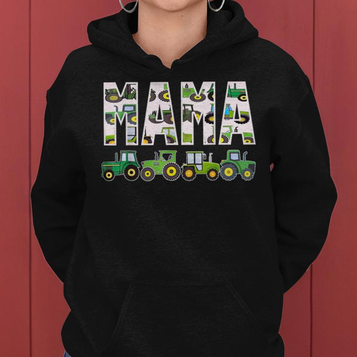 Boy Mama Farm Tractor Mom Mother's Day Women Hoodie