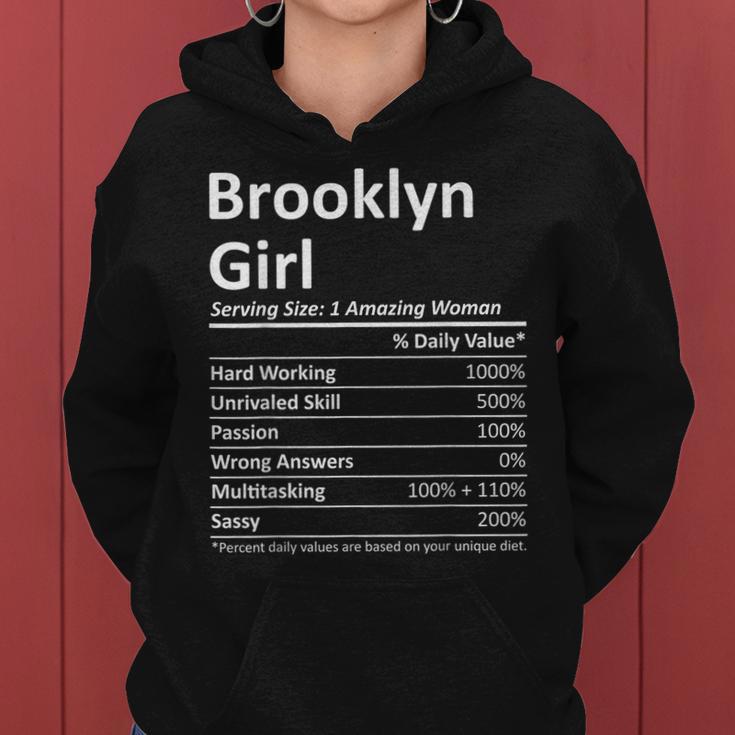 Brooklyn Girl Ny New York City Home Roots Usa Women Hoodie