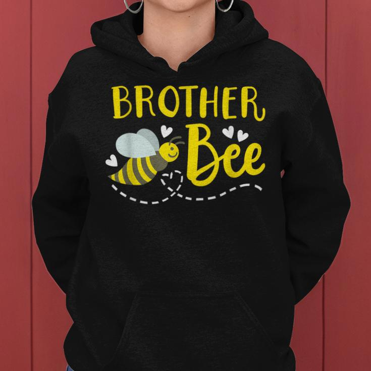 Brother Bee Cute Beekeeping Birthday Party Matching Family Women Hoodie