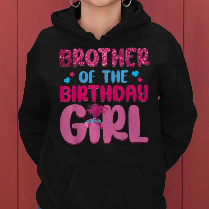Brother Of The Birthday Girl Family Matching Women Hoodie