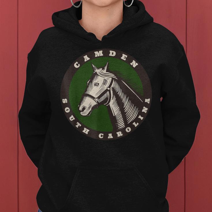 Camden South Carolina Y'all Sc Horse Racing Splechase Women Hoodie