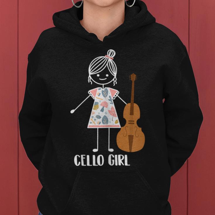 Cello Girls' Cello Playerioloncello Cellist Cello Kapuzenpullover für Damen